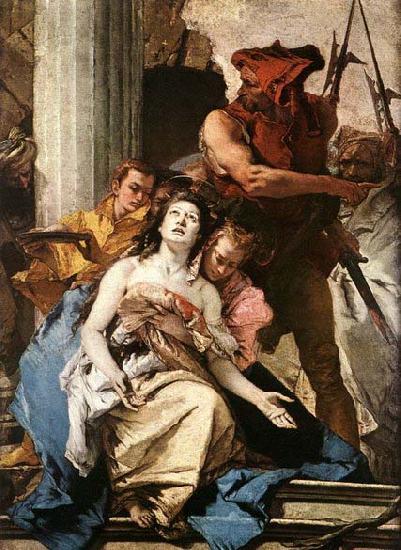  The Martyrdom of St Agatha